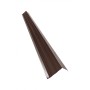 Bordură fronton, Linda Ecotil, maro ( RAL 8017), 15x140x100x20x2000 MM