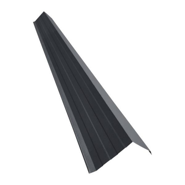 Bordură fronton, Linda Ecotil, gri mat ( RAL 7016), 15x140x100x20x2000 MM
