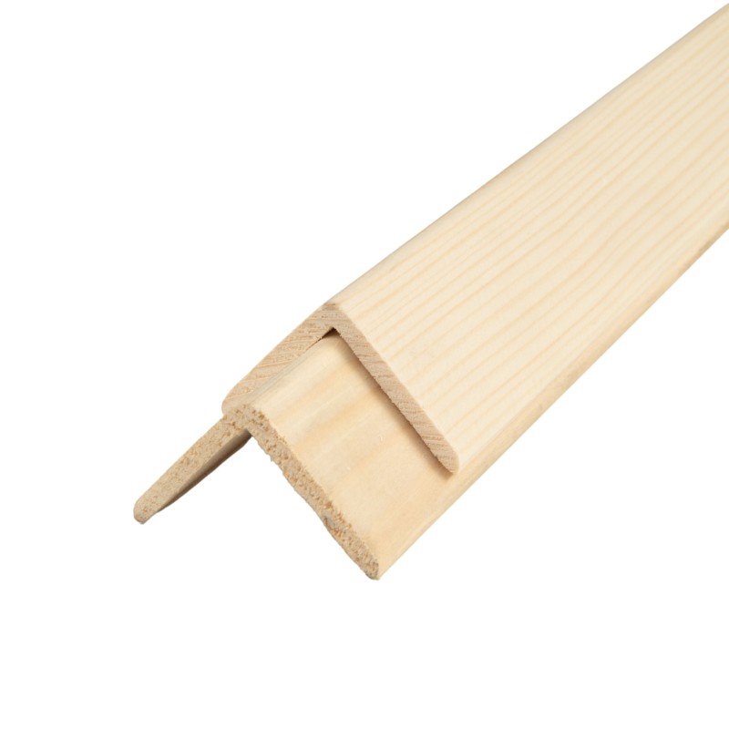 Colțar lemn exterior, 45x45X2500 mm