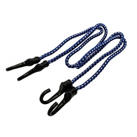 Cordelină elastică cu cârlig, PVC, albastră, LT 82334 Lumytools, 8x800 mm