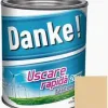 Vopsea alchidică pentru lemn / metal, email lucios, Danke! Uscare Rapidă, interior / exterior, bej, 0.75L