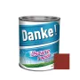 Vopsea alchidică pentru lemn / metal, email lucios, Danke! Uscare Rapidă, interior / exterior, roșu închis, 0.75L