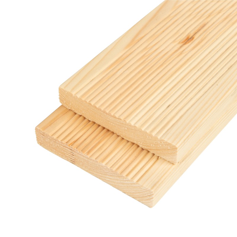 Decking lemn terasă larice, 27x142x4000 mm, categoria AB, 2.272 mp/pachet