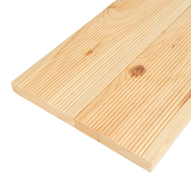 Decking lemn terasă larice, 27x142x4000 mm, categoria AB, 2.272 mp/pachet