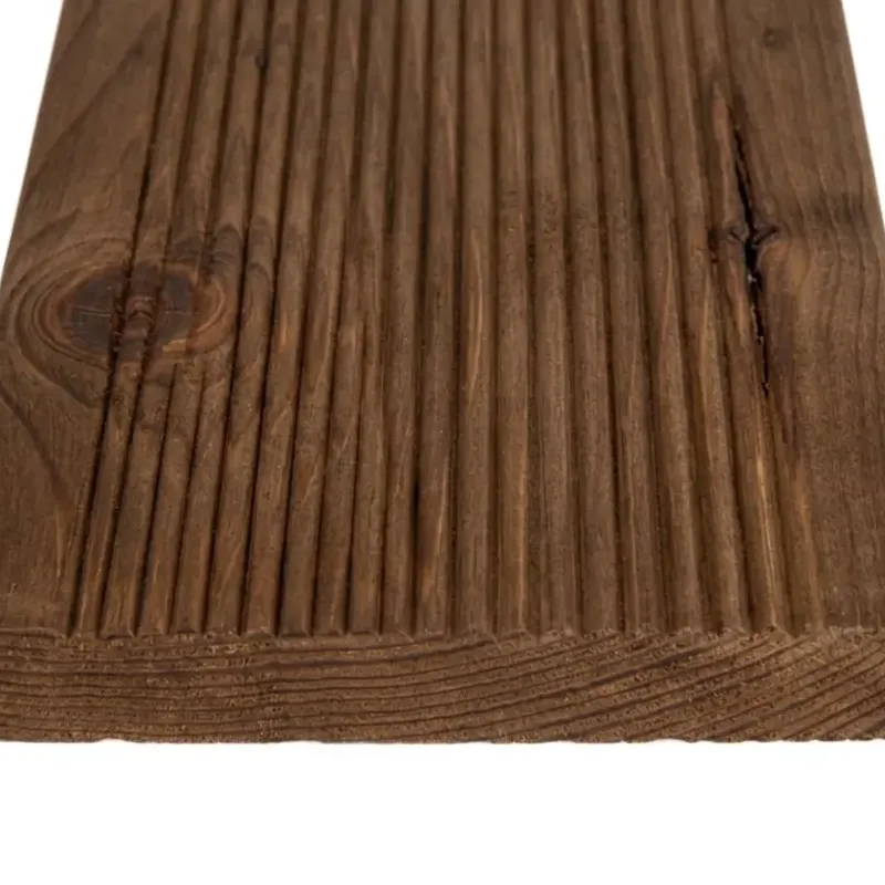 Decking lemn terasă pin, termotratat, 30x144x3985 mm, categoria AB, 2.29536 mp/pachet 
