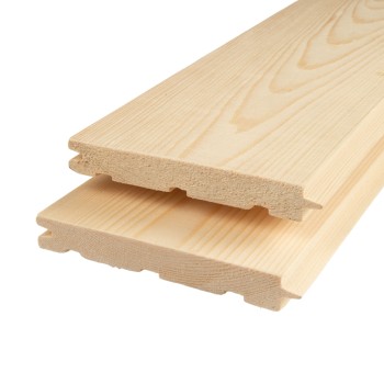 Dușumea lemn larice, 28x145x4000 mm, calitatea AB, 1.74 mp/pachet
