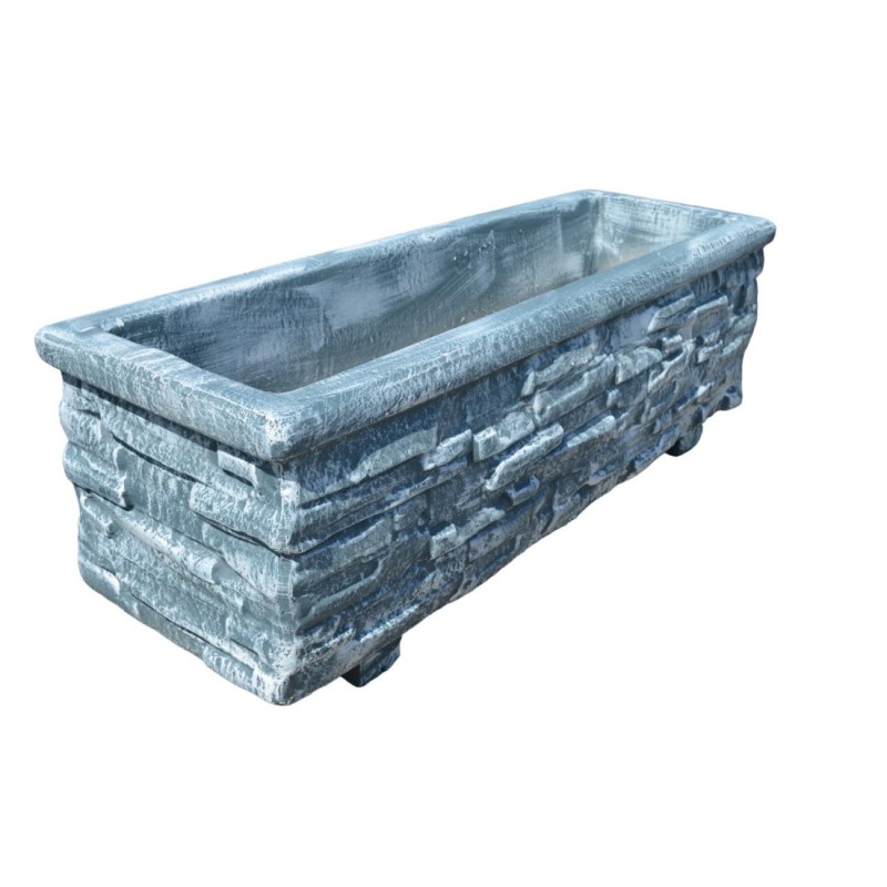 Jardinieră beton, imitație piatră