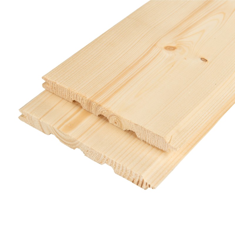 Lambriu lemn molid, 12.5x120x3000 mm, calitate AB, profil V, 2.88 mp/pachet