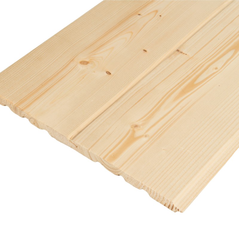 Lambriu lemn molid, 12.5x120x3000 mm, calitate AB, profil V, 2.88 mp/pachet