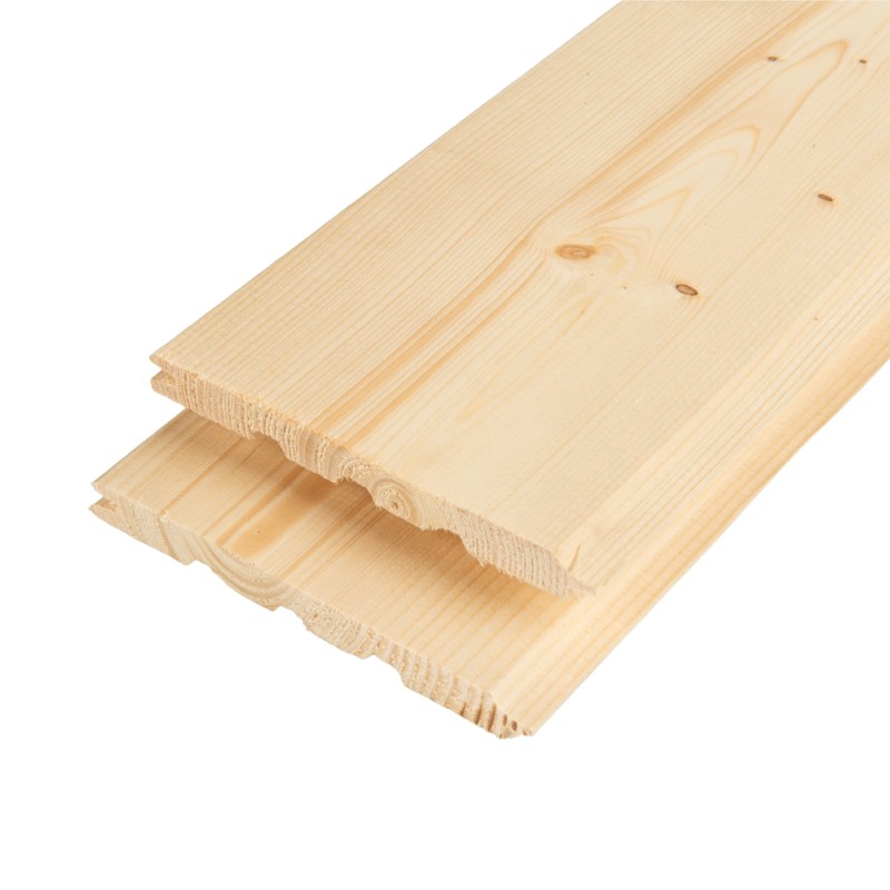 Lambriu lemn molid, 12.5x120x3000 mm, calitate AB, profil V, 2.88 mp/pachet