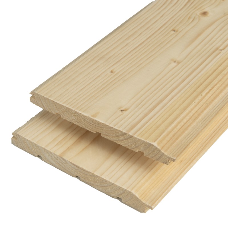 Lambriu lemn pin, 21x194x3000 mm, categoria AB, profil V, 1.746 mp/pachet