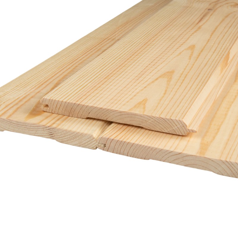 Lambriu lemn pin, 14x144x3000 mm, categoria AB, profil V, 3.024 mp/pachet