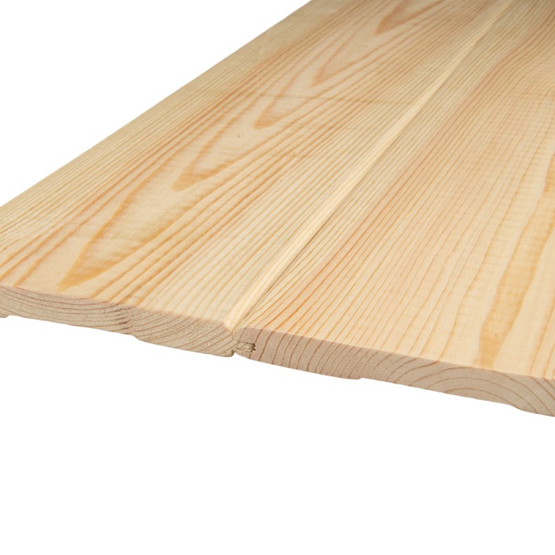 Lambriu lemn pin, 14x144x3000 mm, categoria AB, profil V, 3.024 mp/pachet