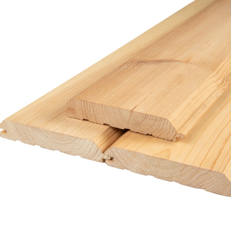 Lambriu lemn pin, 18x90x3000 mm, categoria AB, profil V,  2.16 mp/pachet