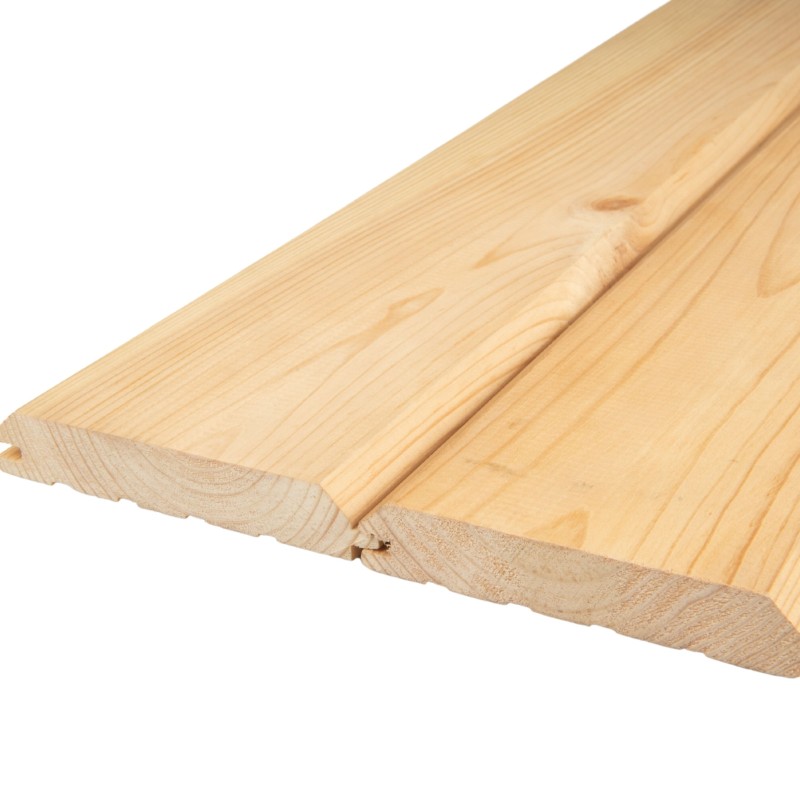 Lambriu lemn pin, 18x90x3000 mm, categoria AB, profil V,  2.16 mp/pachet