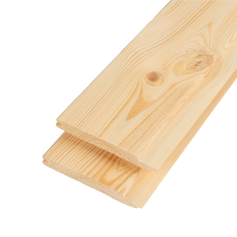 Lambriu lemn pin, 16x96x4000, categoria Standard, profil softline, 2.304 mp/pachet