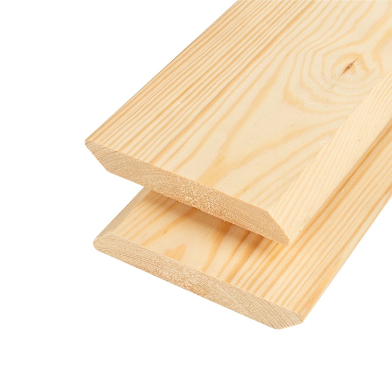 Lambriu lemn pin, 18x120x3000 mm, calitate AB, Rombus, 1.8 mp/pachet