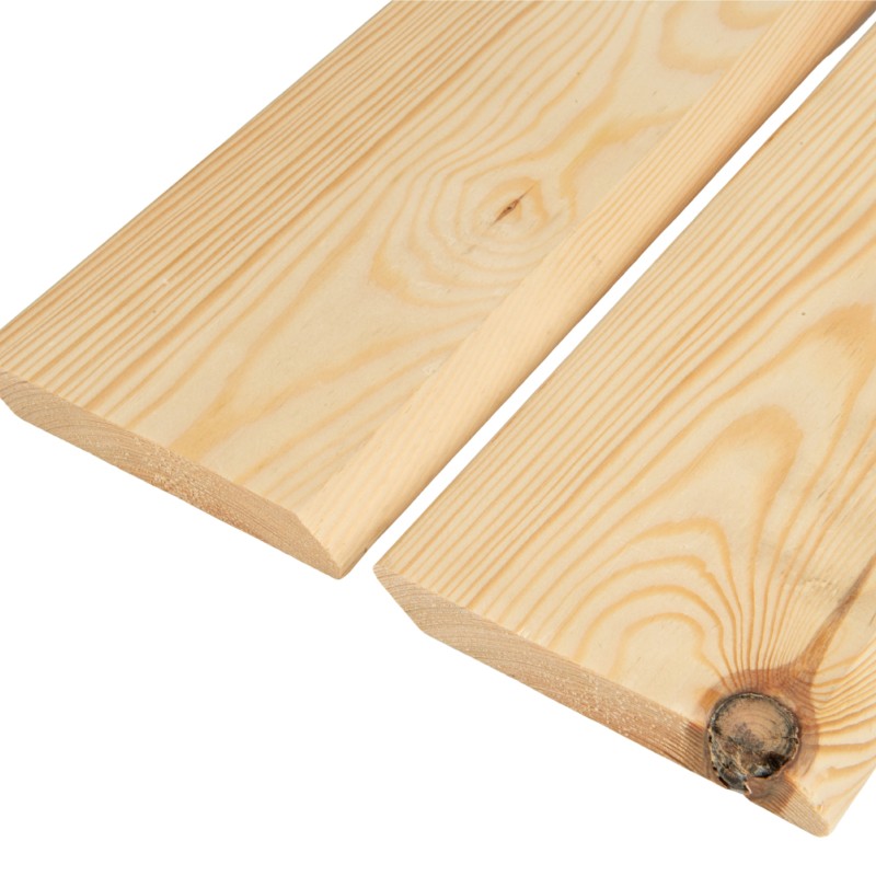 Lambriu lemn pin, 18x120x3000 mm, calitate AB, Rombus, 1.8 mp/pachet