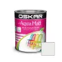 Vopsea pentru lemn/ metal, Oskar Aqua Matt, interior/ exterior, pe bază de apă, alb murdar nordic, 0.6 L
