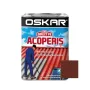 Vopsea alchidică Oskar Direct pe acoperiș, exterior, maro roșcat, 0.75 L