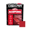 Vopsea alchidică Oskar Direct pe acoperiș, exterior, roșu închis, 2.5 L