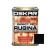Vopsea alchidică Oskar Direct pe rugină, interior/ exterior, negru mat-fier forjat, 0.5 L