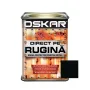 Vopsea alchidică Oskar Direct pe rugină, interior/ exterior, negru mat-fier forjat, 0.5 L
