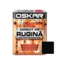 Vopsea alchidică Oskar Direct pe rugină, interior/ exterior, negru mat-fier forjat, 2.5 L