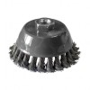 Perie cupă din sârmă, cu toroane, LT06975 Lumytools, 75 mm 