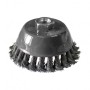 Perie cupă din sârmă, cu toroane, LT06975 Lumytools, 75 mm 