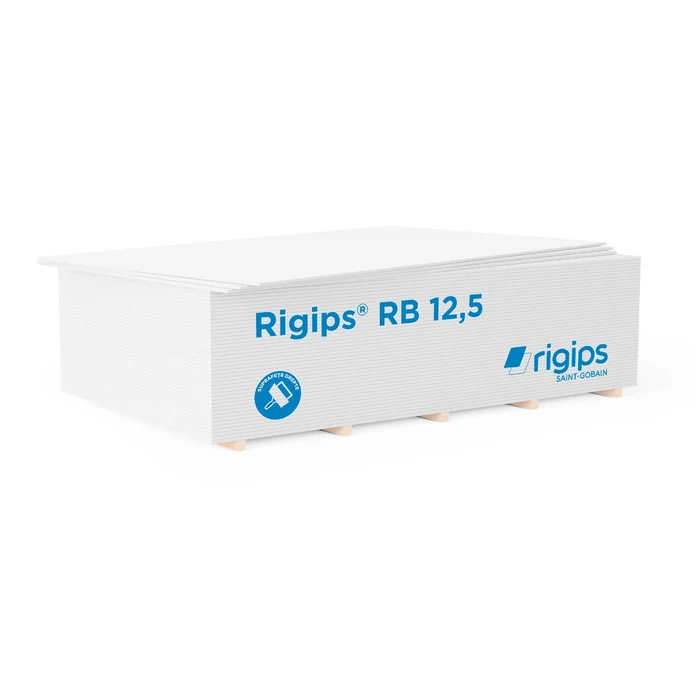 Placă gips-carton, tip A, Rigips RB, 12.5x1200x2600 mm