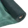 Plasă umbrire, polietilenă, verde, gradul de umbrire 80%, protecție UV, 1.5x50 m