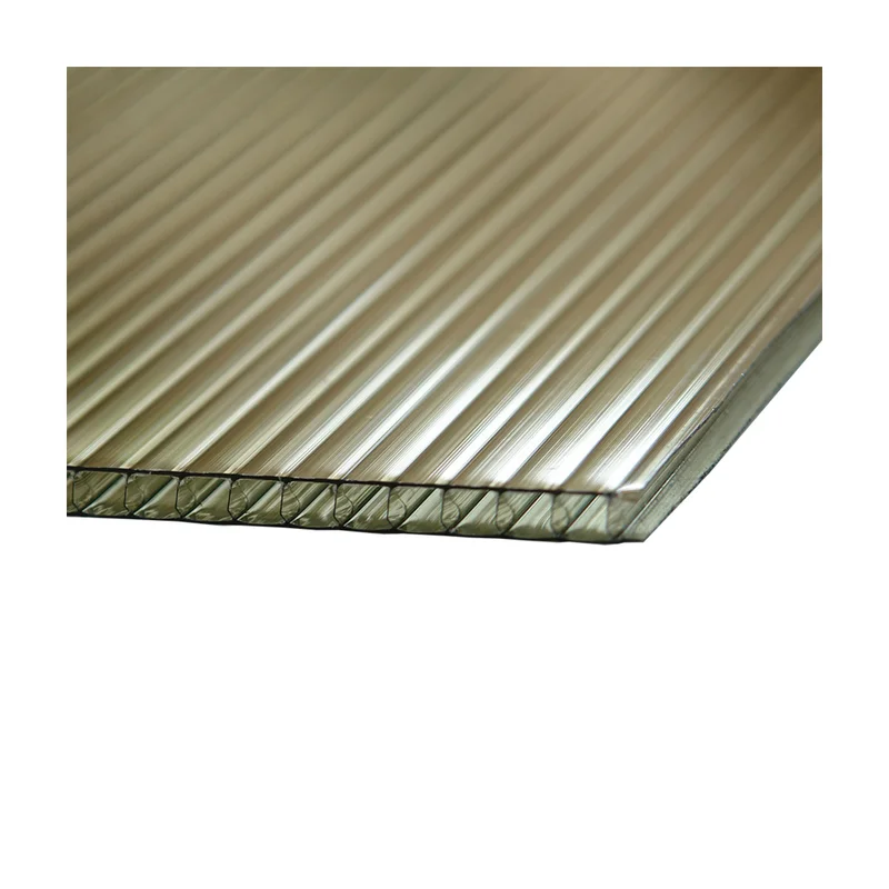 Policarbonat celular, bronz, 4 mm, 2.1x6 m 