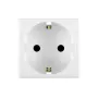 Priză schuko simplă, încastrată, 2 module, Gewiss