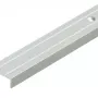 Profil aluminiu pentru treaptă, Profiline, PM32681, argintiu, 900x25x10 mm