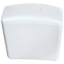 Rezervor WC, capacitate de 8 L, alb, Sanobi, 385x360x140 mm