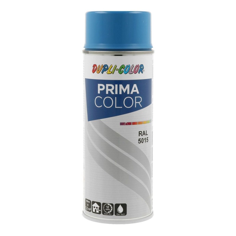 Vopsea spray acrilică, Duplicolor Prima, RAL 5015 Bleu, 400ml