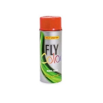Vopsea spray decorativă Fly color, RAL 2004 portocaliu, 400ml 