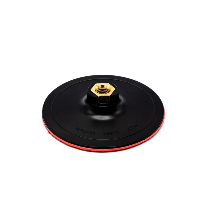 Suport circular șmirghel, pentru flex, prindere scai, LT08500 Lumytools, 125 mm 