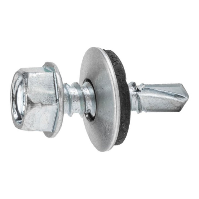 Șurub autoforant pentru tablă, 4.8x19 mm, RAL AL/ZN, 250 bucăți