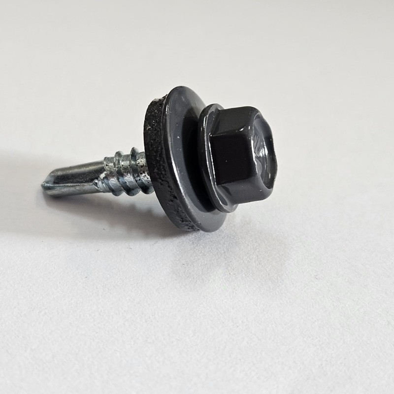 Șurub autoforant pentru tablă, 4.8x19 mm, RAL 7016 (gri antracit), 250 bucăți