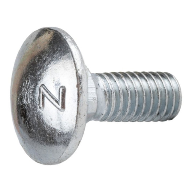 Șurub cap bombat, torbant, 6x120 mm